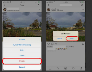 Cara Menghapus Foto dan Video di Instagram