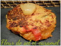 Galettes de carottes aux épices