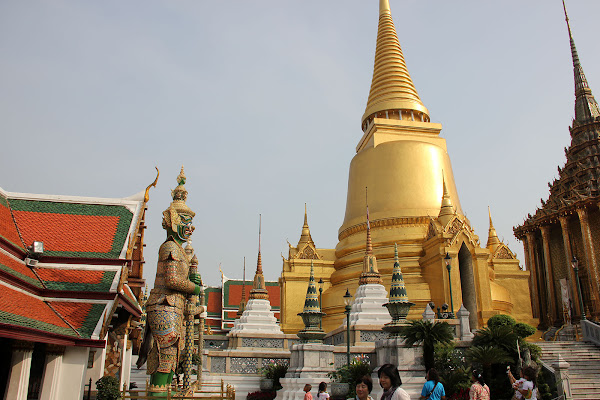 Torre dorada - Gran Palacio Real de Bangkok