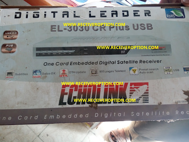 ECHOLINK EL-3030 CR PLUS USB RECEIVER BISS KEY OPTION