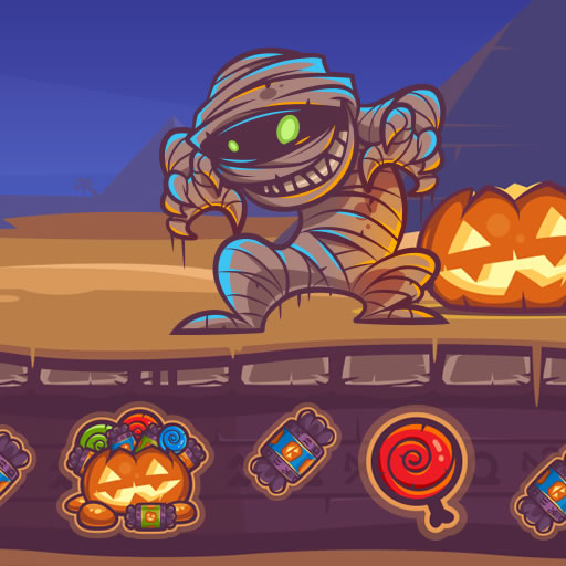 Mummy Candy Treasure- Eat a lot!