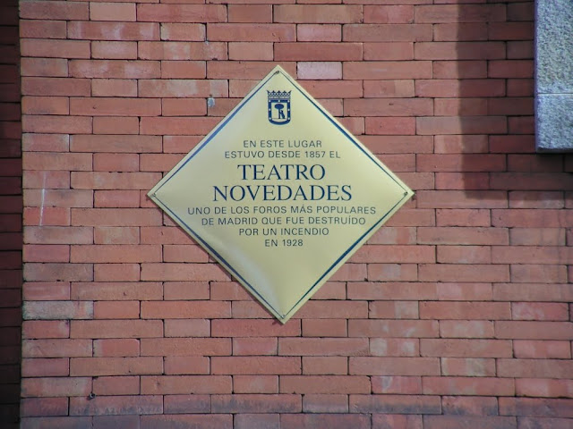 Incendio en el Teatro Novedades (Madrid).