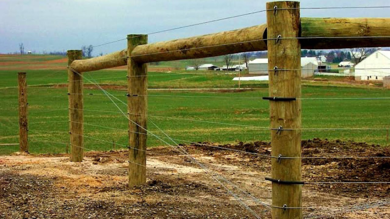 High Tensile Electric Fence Installation