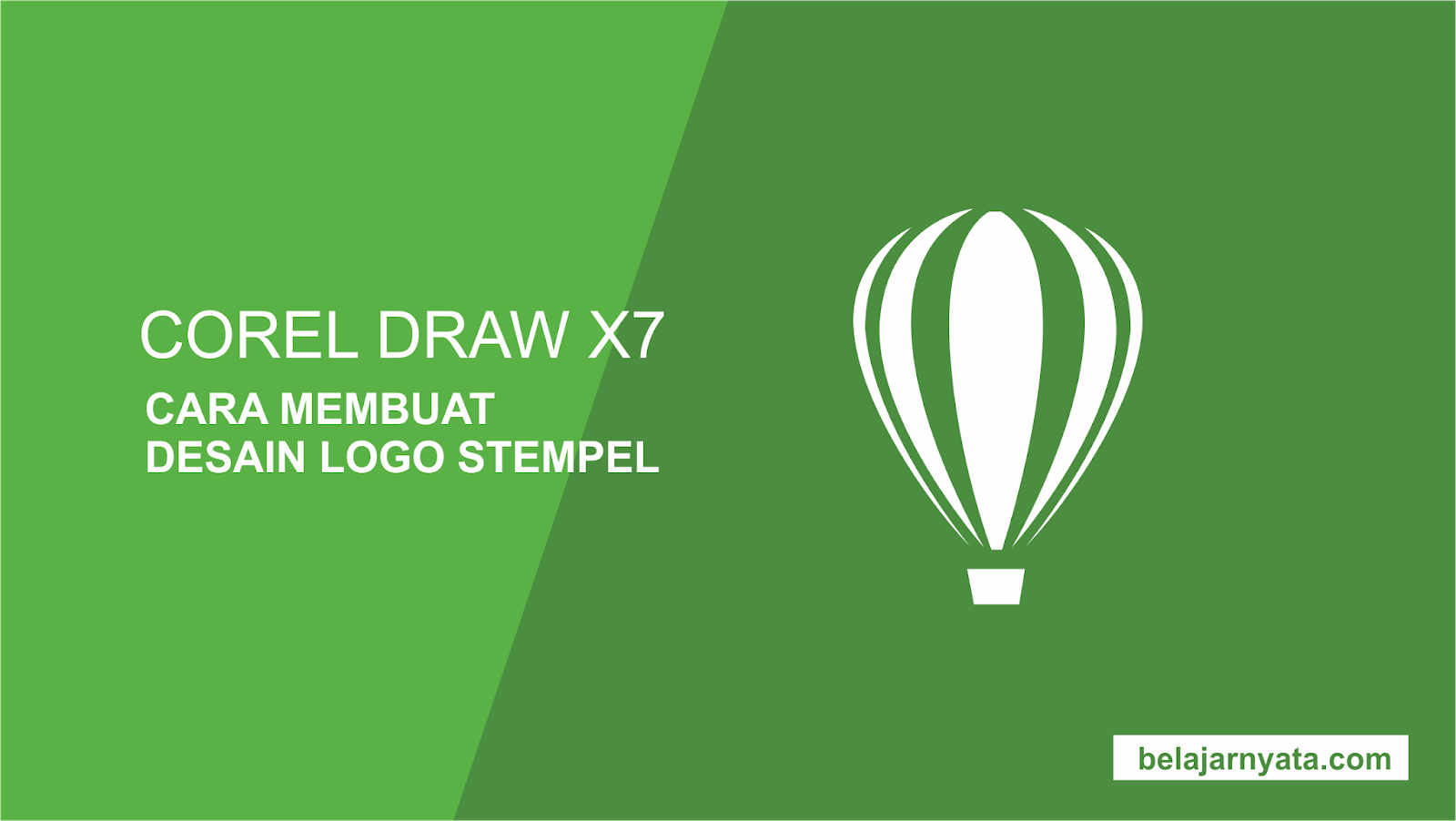  Cara  Membuat  Desain  Logo Stempel  Menggunakan CorelDraw  X7 