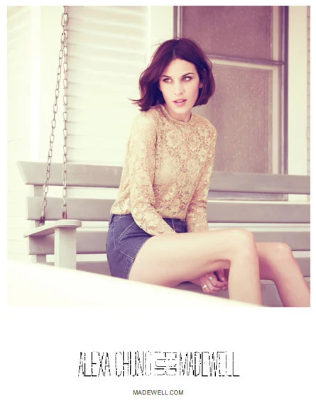 Alexa Chung's second collection for Madewell, Fall 2011