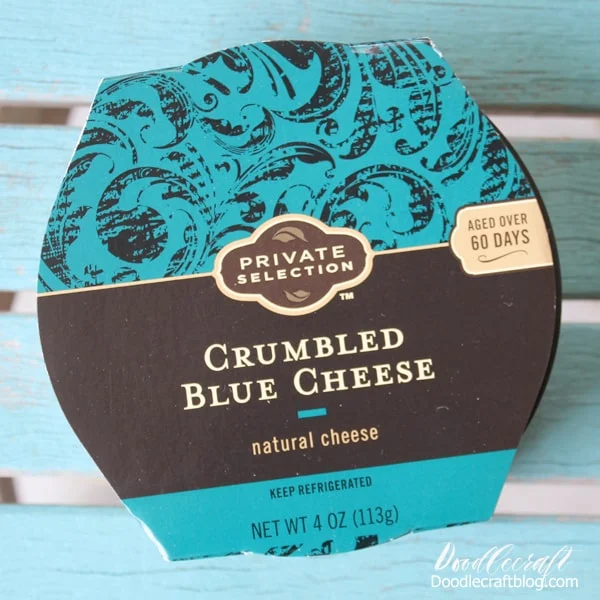 I only made one Blue Cheese Burger...because my family does not like blue cheese...but I love it! I used half this container of blue cheese, so 2 ounces.