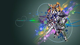 gundam wallpaper 00 mobile suit anime 3d