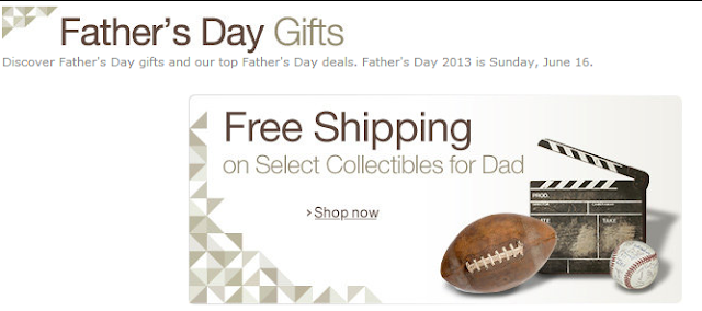 Amazon Father's day special sale 2013