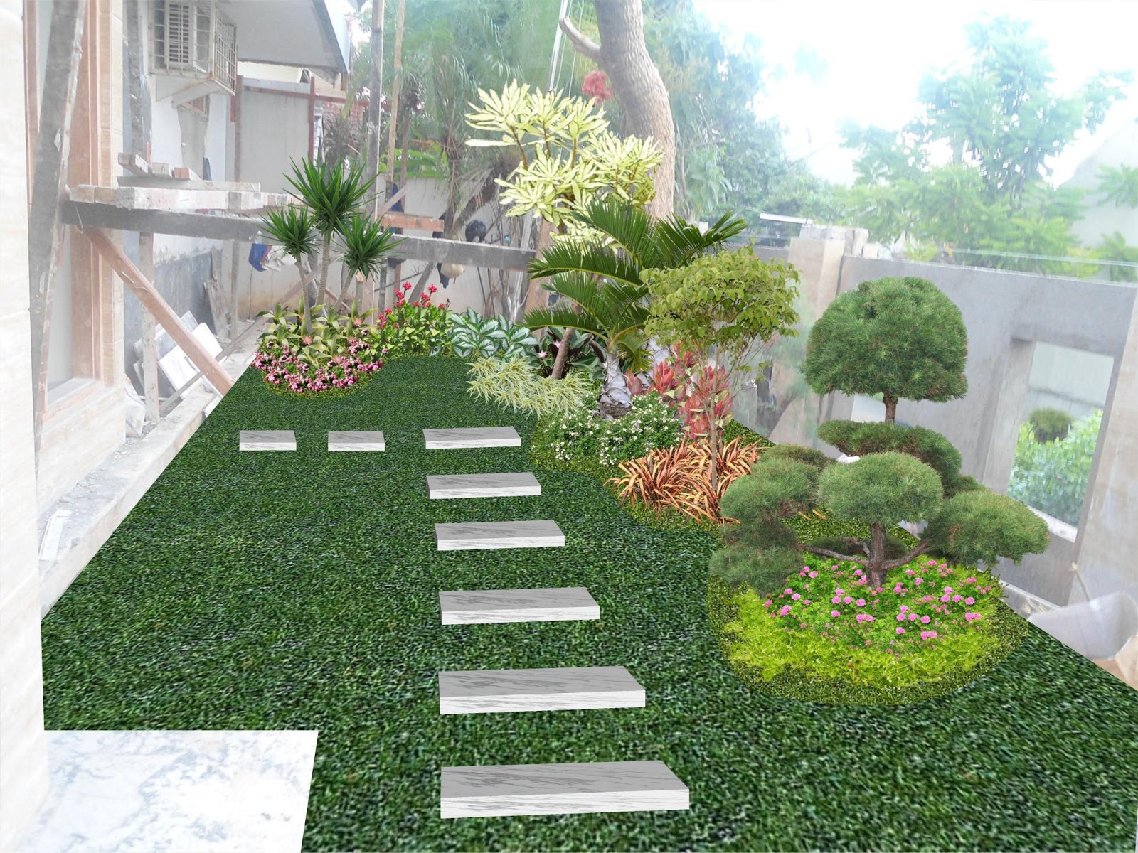  Desain Taman Anggrek  Minimalis