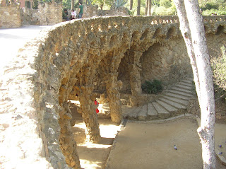 carretera voladora Park Güell