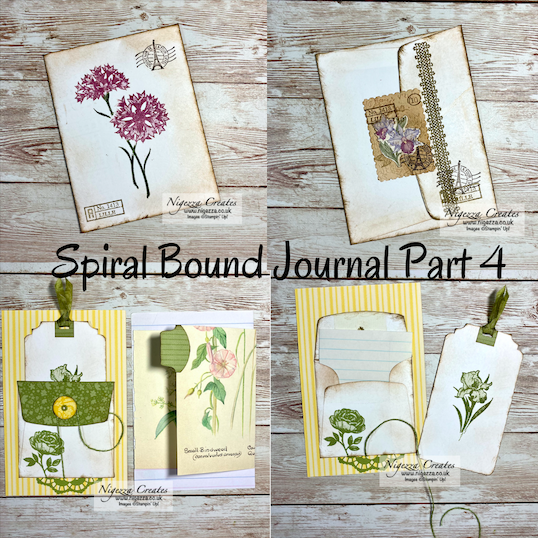 Let's Make A Spiral Bound Journal Part 4