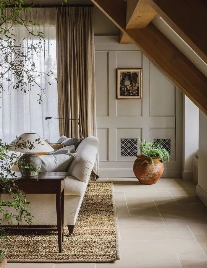 Living Room at Heckfield Place, England