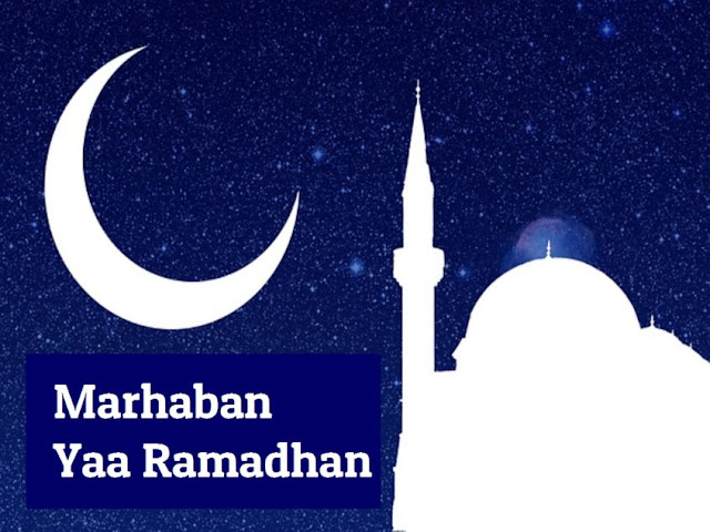 poster selamat datang bulan ramadhan - puasa dan keutamaan ramadhan