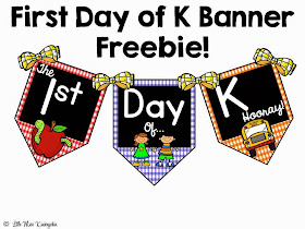 http://www.teacherspayteachers.com/Product/First-Day-of-K-Freebie-Banner-1390049