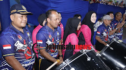 Lomba Drumband Piala Kapolres Madiun Kota Cup Tahun 2023 Sambut Hari Bhayangkara ke - 77