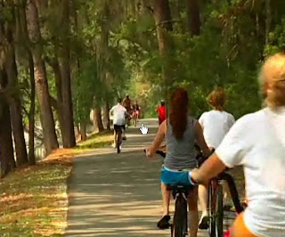 cycle tracks on Hilton Head Island