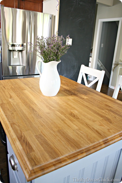 sealing wood countertops