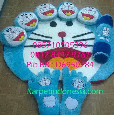 karpet Full Set Karakter Doraemon