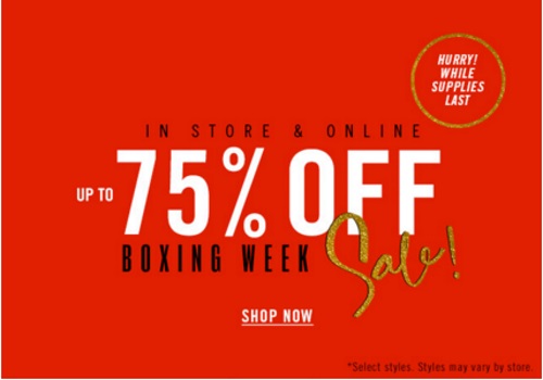 Forever 21 Boxing Week Sale Up To 75% Off