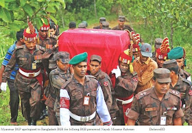 Myanmar BGP apologized to BGB of Bangladesh