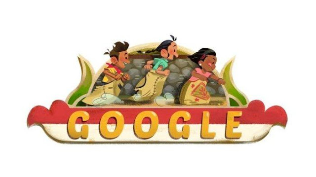 Google Doodle Kemerdekaan Indonesia Tahun 2018