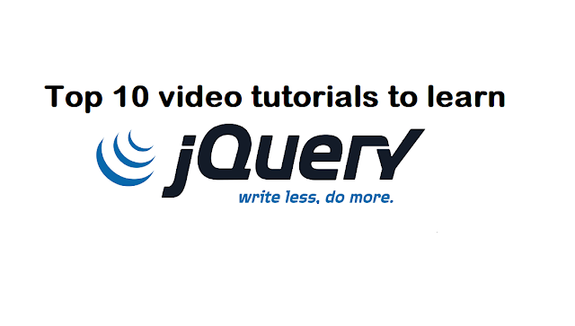 Top 10 best jQuery video tutorials