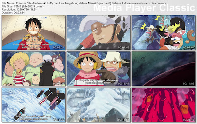 Download Film One Piece Episode 594 (Terbentuk! Luffy dan Law Bergabung dalam Aliansi Bajak Laut!) Bahasa Indonesia