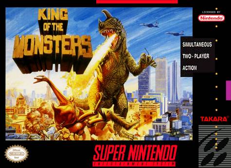 Descarga ROMs Roms de Super Nintendo King of the Monsters (USA) INGLES