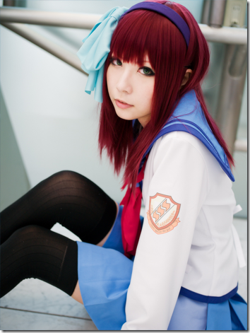 angel beats! cosplay - nakamura yuri 03 / yurippe by ayano yuura