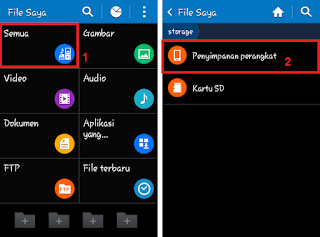 Membuka File Manager