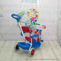 Royal RY2282C Police Baby Tricycle