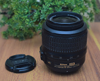 Jual lensa Kit Nikon 18-55mm VR Bekas