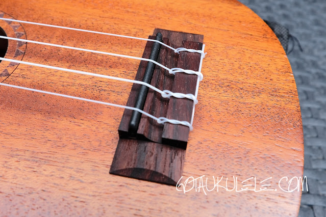 Kala LTP-S Soprano Ukulele bridge