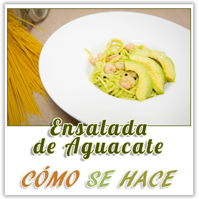 ENSALADA DE PASTA Y AGUACATE