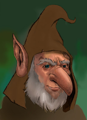 Woodland Goblin WIP by Jeff Ward