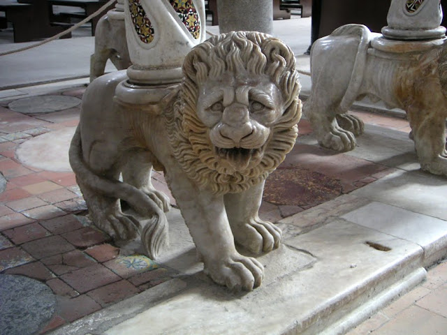 Stone Lions, Ravello, Italy