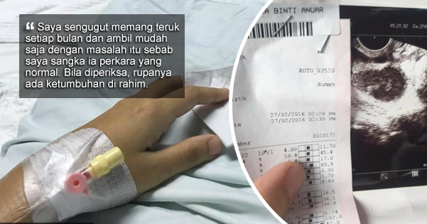 Kerap mengalami senggugut ketika period disangka normal 