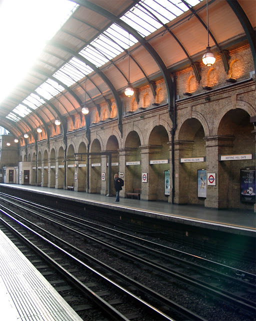 Notting Hill Gate tube station, Notting Hill, Kensington, London