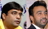 Gurunath Meiyappan and Raj Kundra