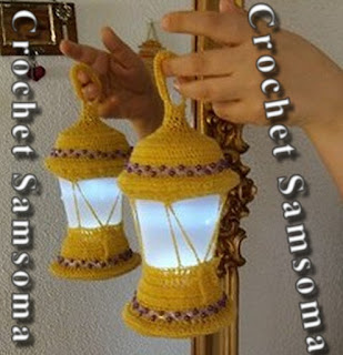 طريقة عمل فانوس رمضان بالكروشيه . كروشيه فانوس . How to make a lampshade crochet . كروشيه قنديل رمضان . قناديل رمضان .  . crochet Ramadan .فوانس كروشيه . فوانس رمضان . فانوس رمضان .  فانوس رمضان كروشيه .How to make a lantern . . How to crochet the lantern  .  كروشيه زينة رمضان . 