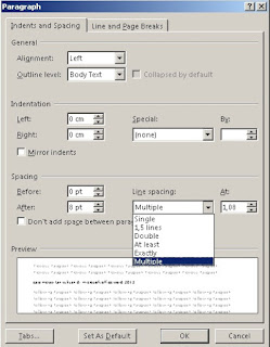 cara merapikan tulisan di microsoft office word 2013