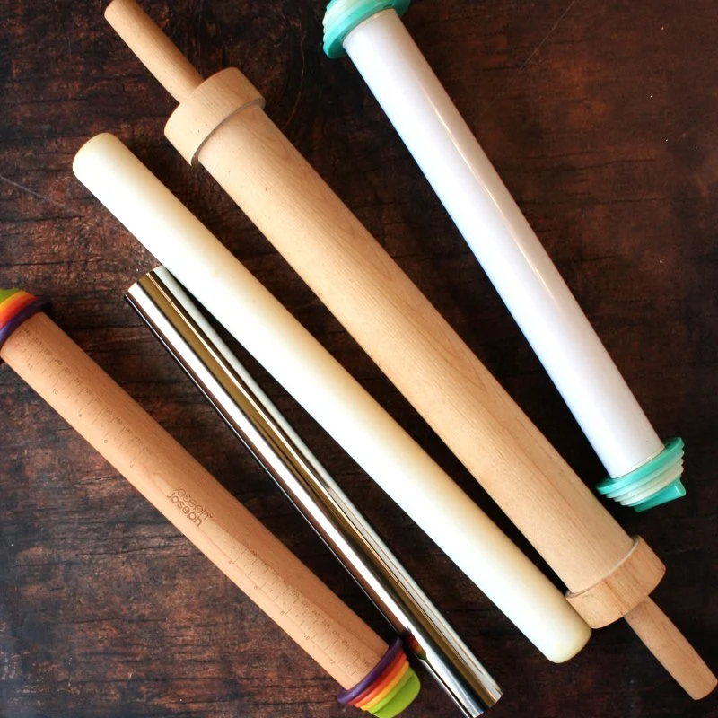 Rolling pin for sugar cookie decorating