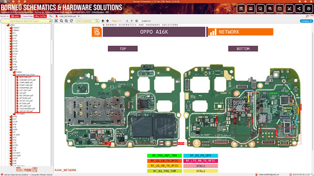 Daily Update Borneo Schematics: Oppo A16K