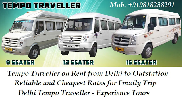 tempo traveller on rent