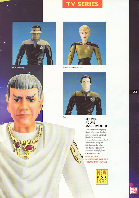 Star Trek Playmates Bandai Catalogue