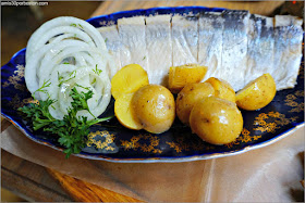 Cured Herring del Restaurante Ruso Mari Vanna en Nueva York