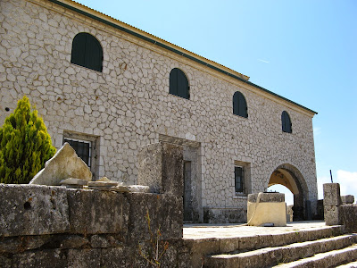 Monastery of the Transfiguration on Mount Pantocrator. Corfu. Greece. Монастырь Преображения Господня на горе Пантократор. Корфу. Греция.