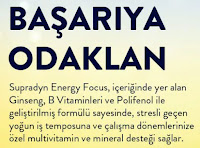 supradyn energy focus özellikleri