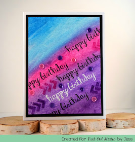 Bright Birthday Card by Jess Gerstner for Mint Owl Studios