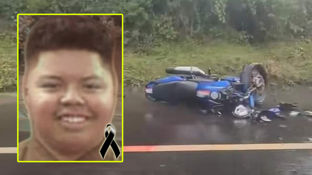 El Salvador: Él era Moris, motociclista murió en fatal accidente